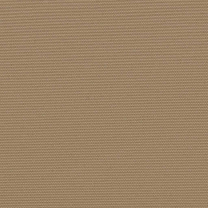 Windscherm uittrekbaar 220x600 cm taupe
