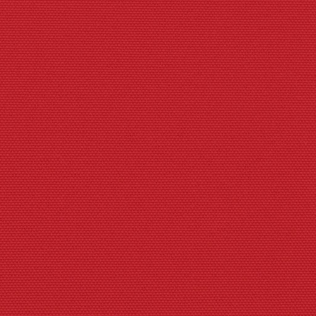 Windscherm uittrekbaar 120x1200 cm rood
