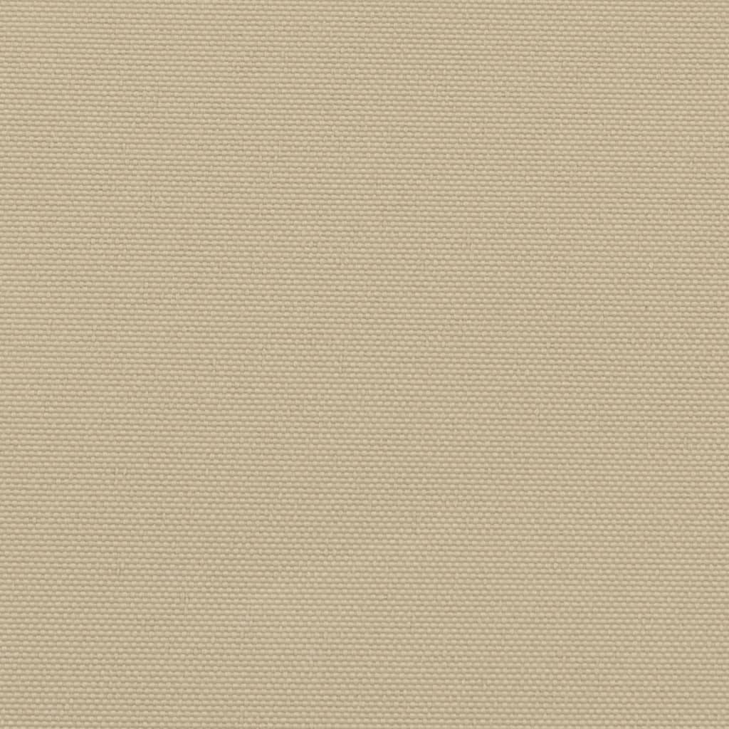 Windscherm uittrekbaar 180x1200 cm beige