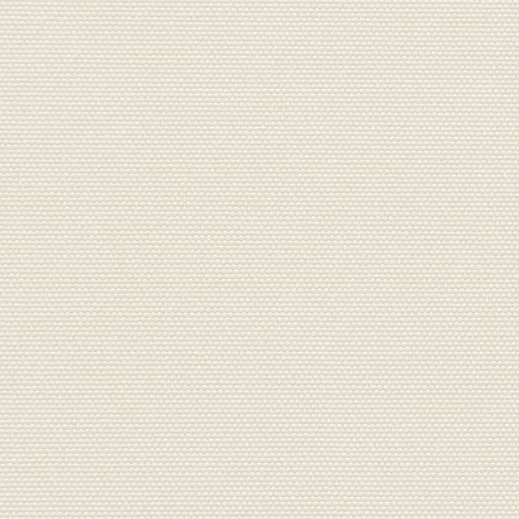 Tuinscherm uittrekbaar 200x1200 cm crèmekleurig