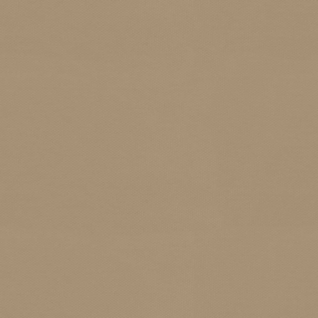 Prieel met zijwanden van gaas 4x3 m staal taupe