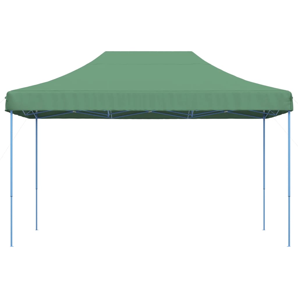 Partytent inklapbaar pop-up 440x292x315 cm groen