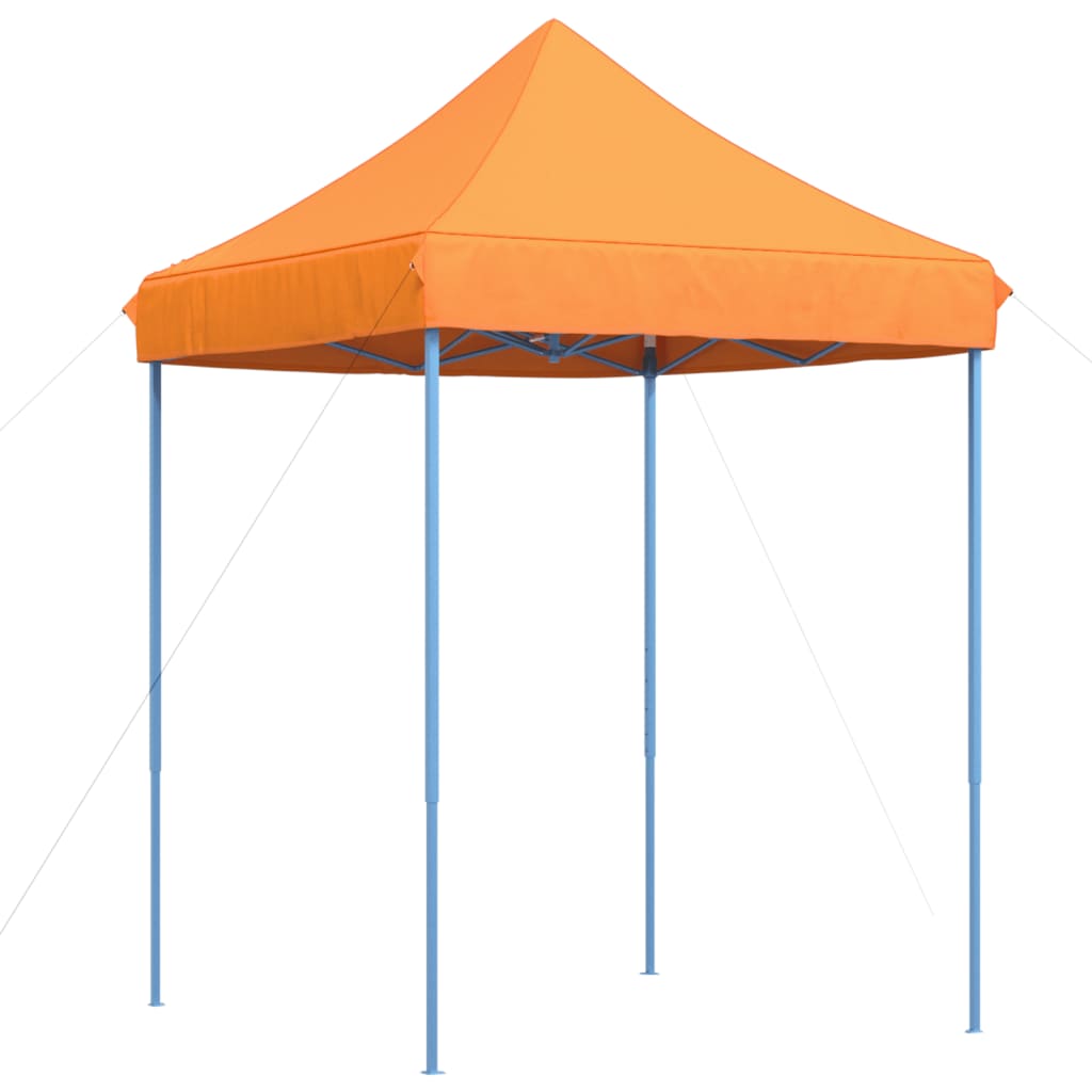 Partytent inklapbaar pop-up 200x200x306 cm oranje