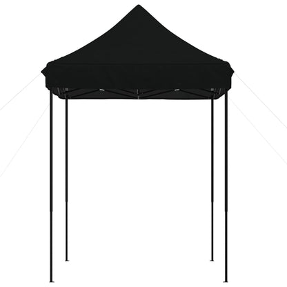 Partytent inklapbaar pop-up 200x200x306 cm zwart