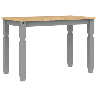 Eettafel Corona 112x60x75 cm massief grenenhout grijs