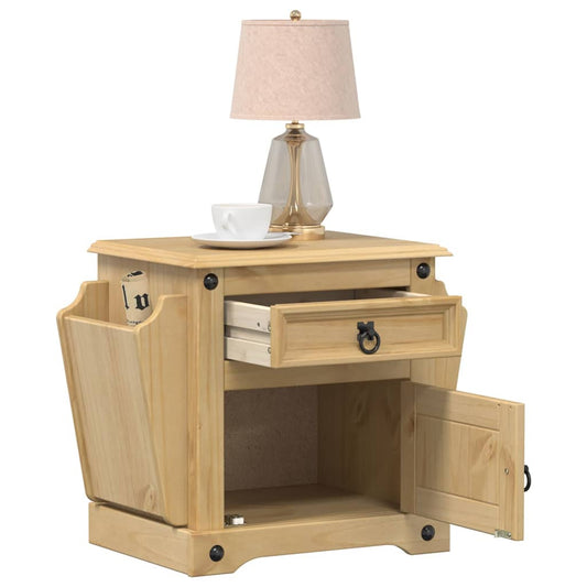 Nachtkastje Corona 45x35x47,5 cm massief grenenhout