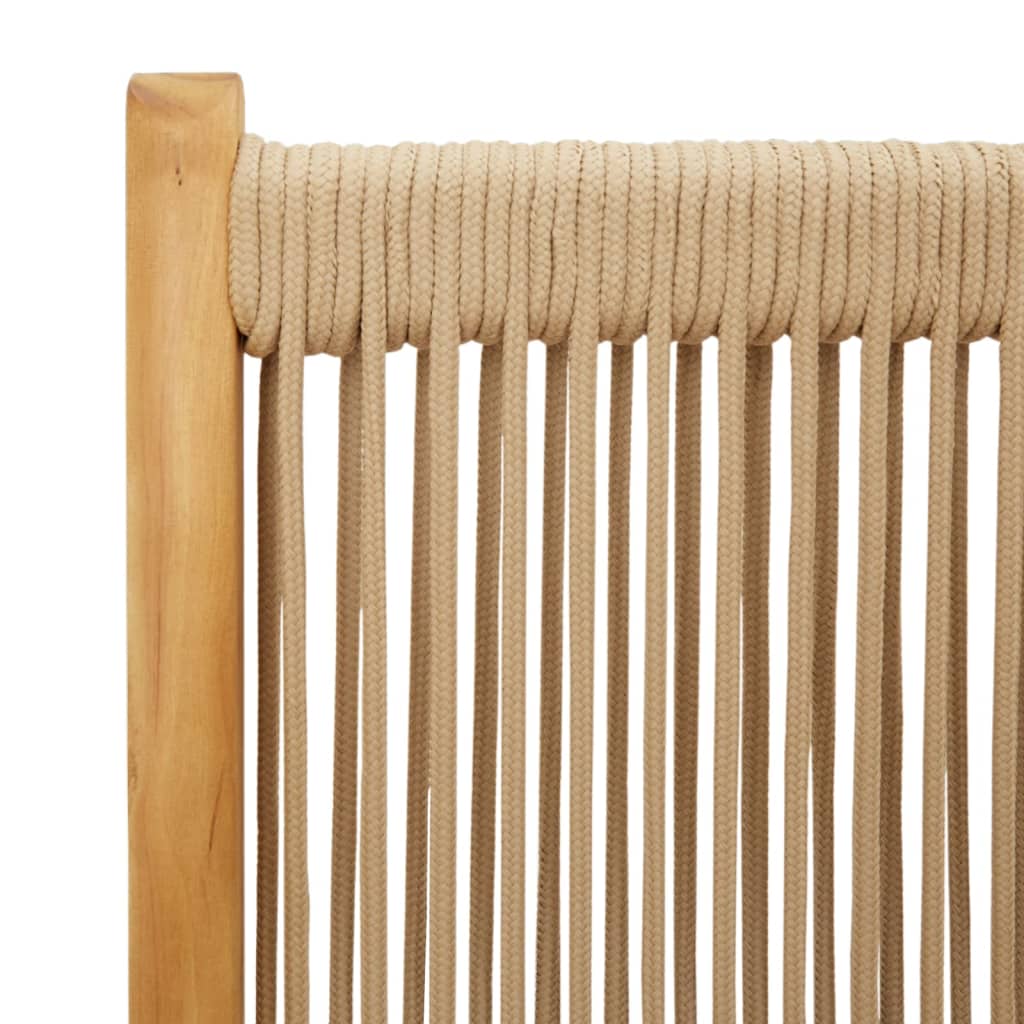 Tuinstoelen 8 st verstelbaar massief acaciahout beige
