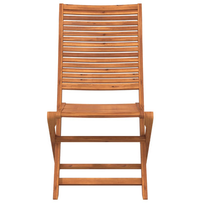 Tuinstoelen 6 st inklapbaar 51x66x95 cm massief acaciahout