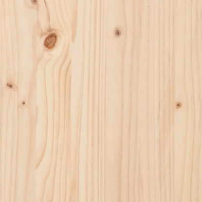 Stoel Adirondack met voetenbank massief vurenhout