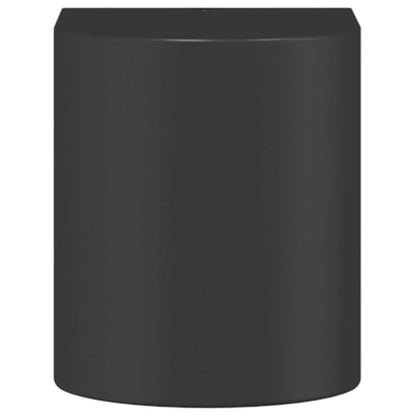 Buitenwandlamp gegoten aluminium zwart