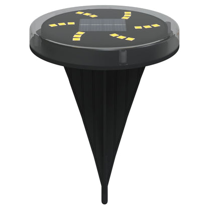 Grondlampen 4 st solar met grondpennen warmwit