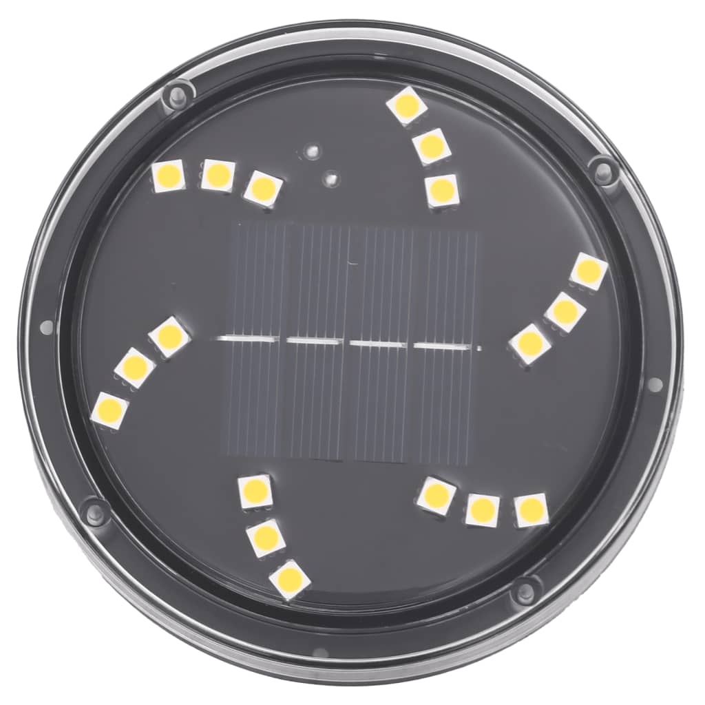 Grondlampen 4 st solar met grondpennen warmwit
