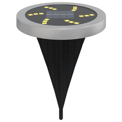 Grondlampen 4 st solar met grondpennen warmwit