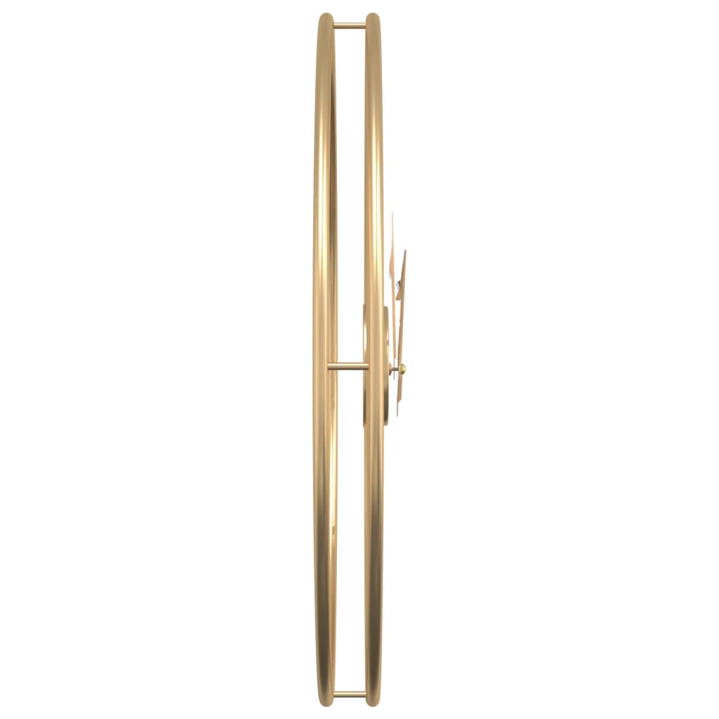 Wandklok Ø50 Cm Ijzer Kleurig Goud