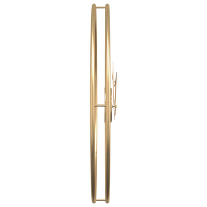 Wandklok Ø50 Cm Ijzer Kleurig Goud