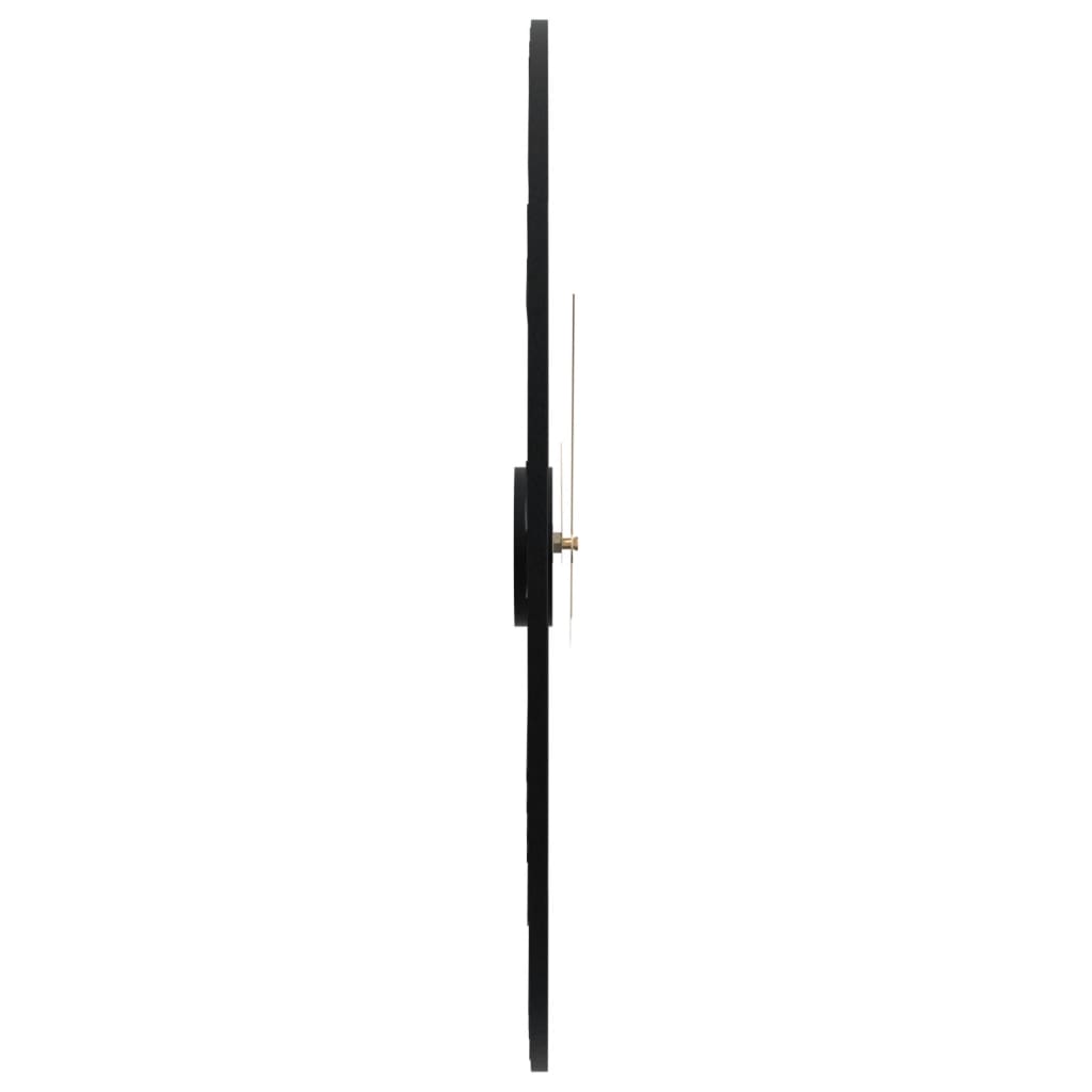 Wandklok Ø Ijzer 50 cm Zwart