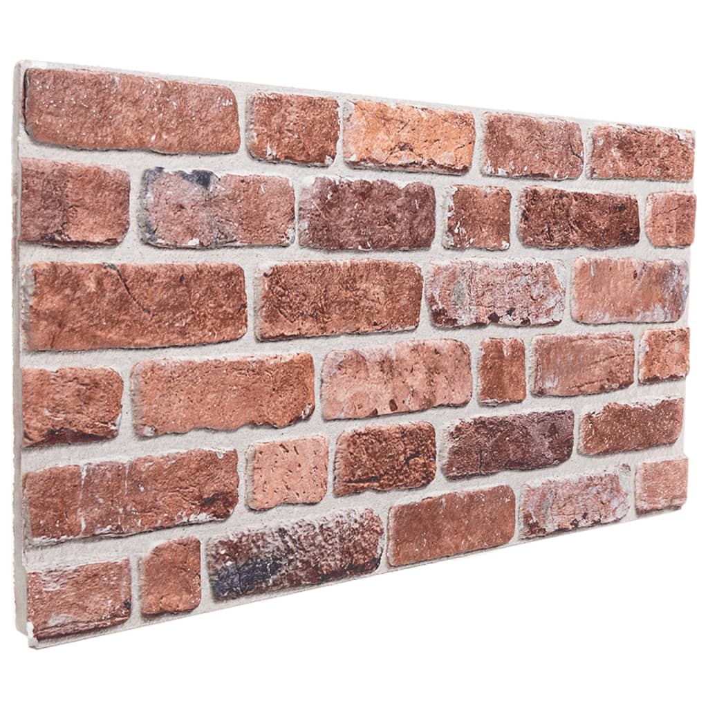 Wandpanelen 3D 100X50 Cm Eps Rood red brick