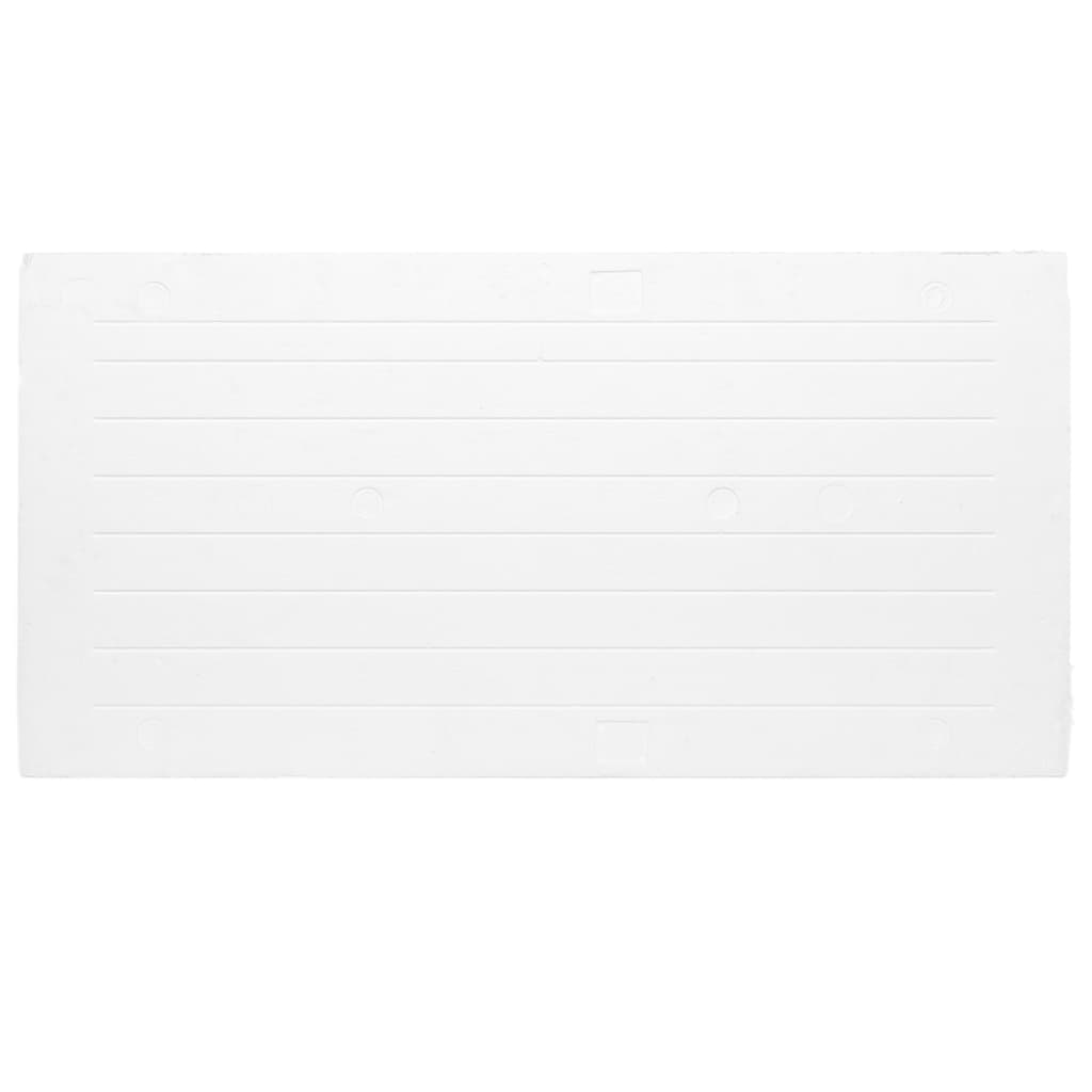 Wandpanelen 3D 100X50 Cm Eps lichtgrijs en zwart