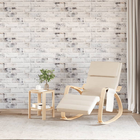 Wandpanelen 3D 100X50 Cm Eps lichtgrijs en zwart
