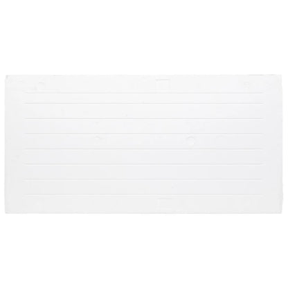 Wandpanelen 3D 100X50 Cm Eps Bruin Lichtbruin en wit
