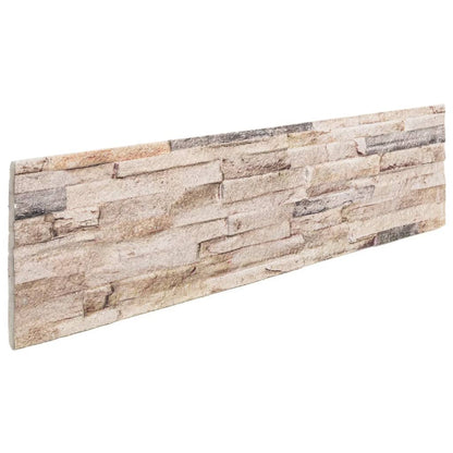 Wandpanelen 14 St 3D 100X25 Cm Eps En Wit en rood