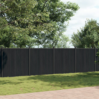 Schuttingpaneel 1564x186 cm HKC grijs