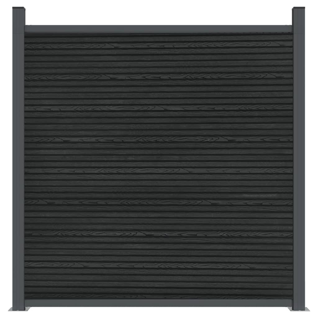 Schuttingpaneel 1564x186 cm HKC grijs