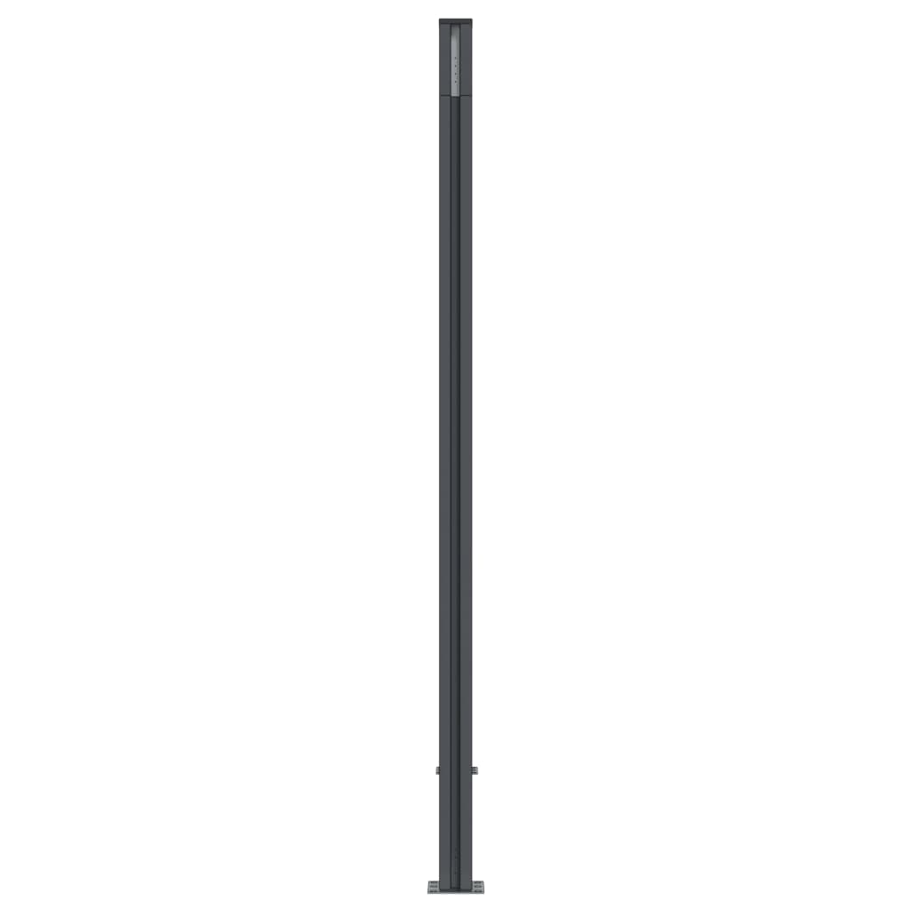Schuttingpaneel 1564x186 cm HKC grijs