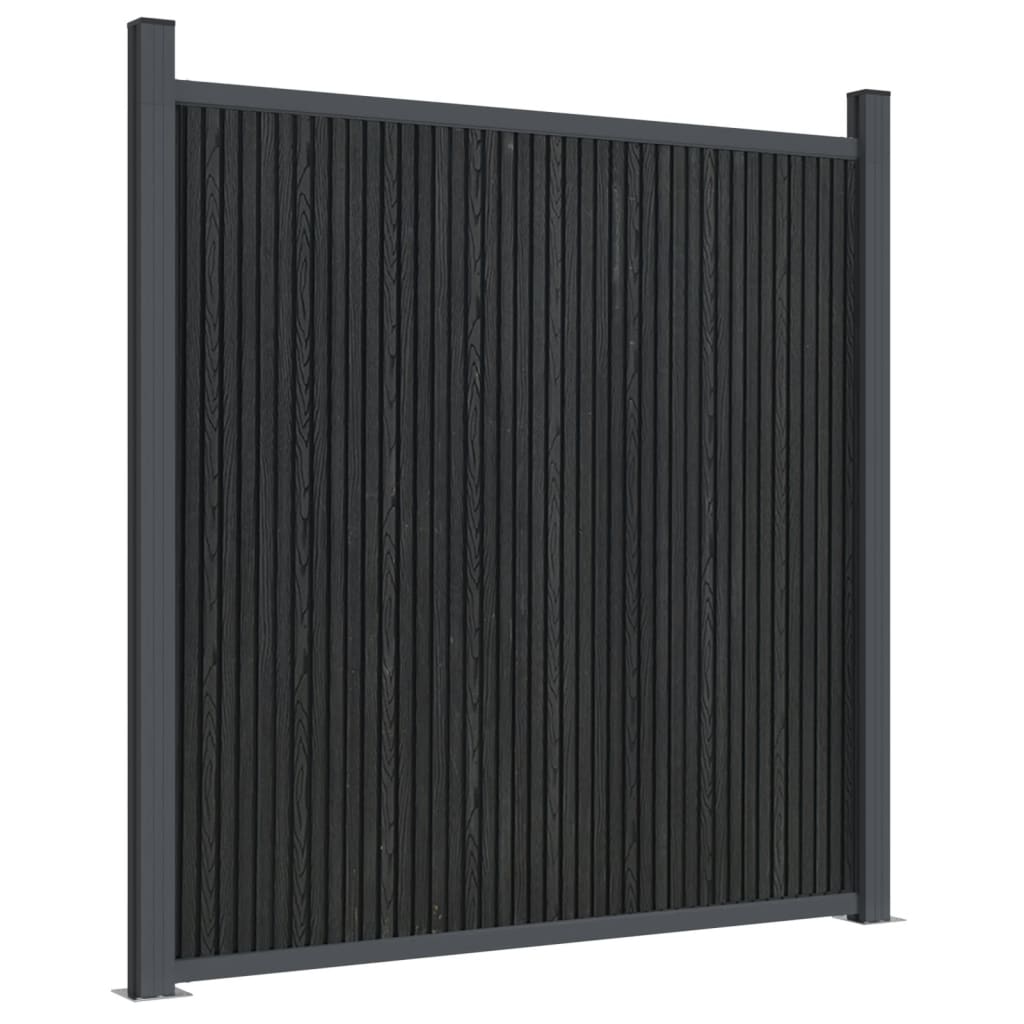 Schuttingpaneel 1564x186 cm HKC grijs