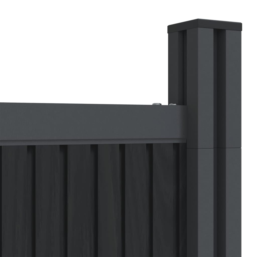Schuttingpaneel 1564x186 cm HKC grijs