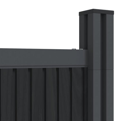 Schuttingpaneel 1564x186 cm HKC grijs
