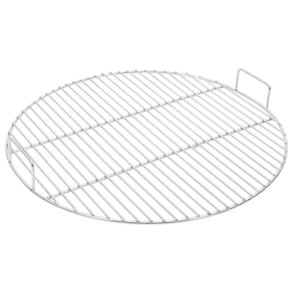 Barbecuerooster met handgrepen rond Ø54 cm 304 roestvrij staal