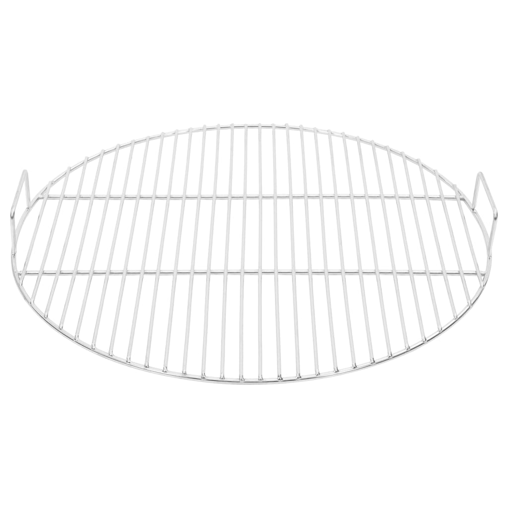 Barbecuerooster met handgrepen rond Ø54 cm 304 roestvrij staal
