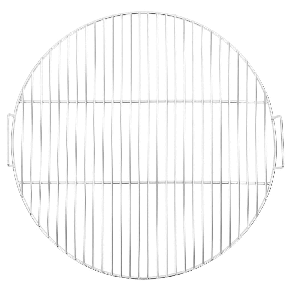 Barbecuerooster met handgrepen rond Ø54 cm 304 roestvrij staal