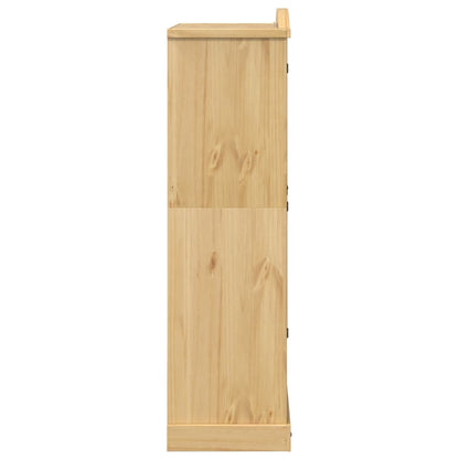 Kledingkast Corona 102x52x186 cm massief grenenhout