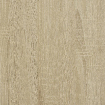 Salontafel 90x90x28 cm spaanplaat sonoma eikenkleurig