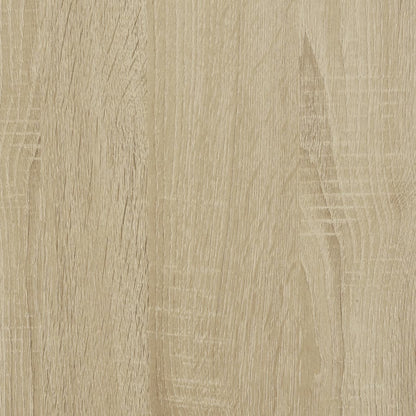 Nachtkastje 40x31x50 cm bewerkt hout sonoma eikenkleurig