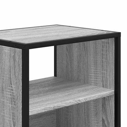 Nachtkastje wandgemonteerd 40x31x39,5cm grijs sonoma eikenkleur
