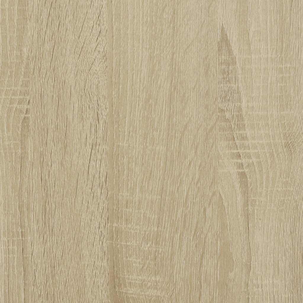 Tv-meubel 150x35x41 cm bewerkt hout metaal sonoma eikenkleurig