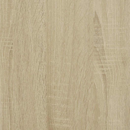 Tv-meubel 150x35x41 cm bewerkt hout metaal sonoma eikenkleurig