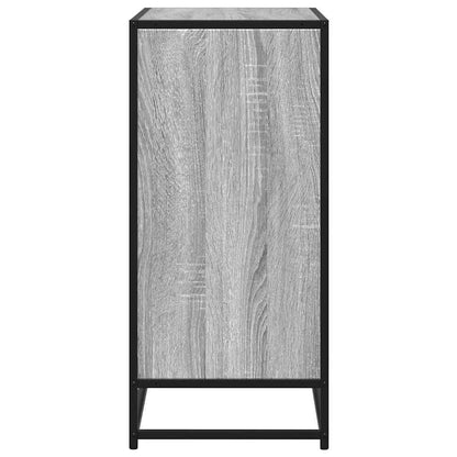 Dressoir 62x35x76 cm bewerkt hout grijs sonoma eikenkleurig
