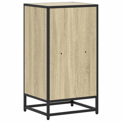 Boekenkast 40x35x76 cm bewerkt hout sonoma eikenkleurig