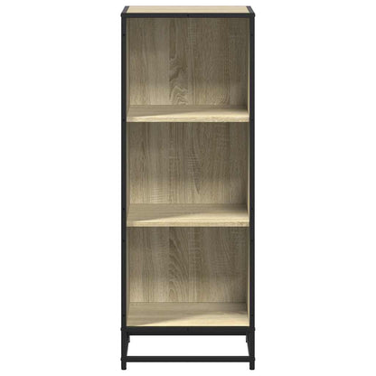 Boekenkast 40x35x107,5 cm bewerkt hout sonoma eikenkleurig