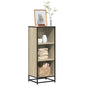 Boekenkast 40x35x107,5 cm bewerkt hout sonoma eikenkleurig