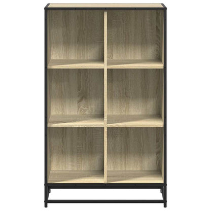 Boekenkast 65,5x33x107,5 cm bewerkt hout sonoma eikenkleurig