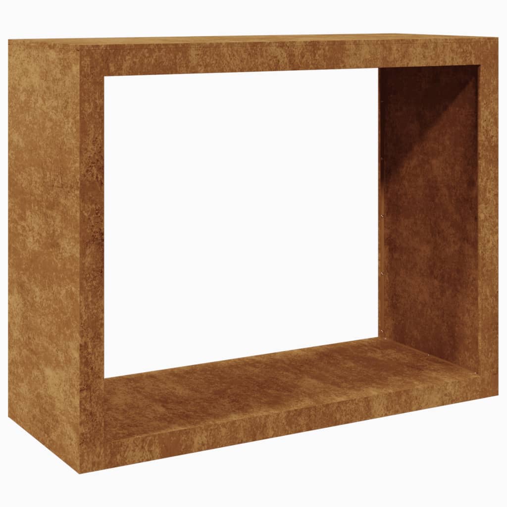 Brandhoutrek 100x40x80 cm weervast staal