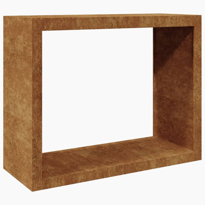 Brandhoutrek 100x40x80 cm weervast staal