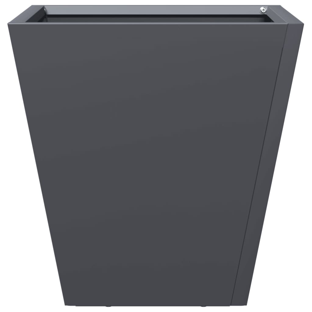 Plantenbakken Staal Antracietkleurig 2 30 x 30 x 30 cm Staal/Antracietkleurig