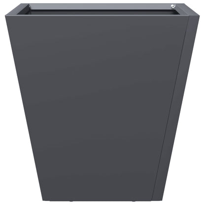 Plantenbakken Staal Antracietkleurig 2 30 x 30 x 30 cm Staal/Antracietkleurig
