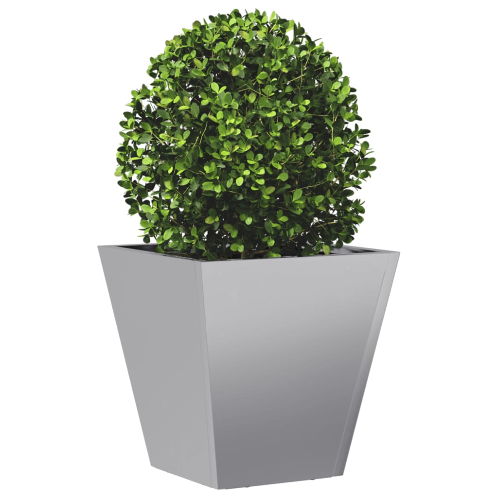 Plantenbakken Gegalvaniseerd Staal 2 30 x 30 x 30 cm Gegalvaniseerd staal/Grijs